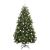 Brad de Crăciun artificial Verde 180 cm PVC și Metal GartenMobel Dekor