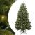 Brad de Crăciun artificial Verde 240 cm PVC și Metal GartenMobel Dekor
