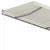 Copertină retractabilă manual cu stâlpi, crem, 3x2,5 m GartenMobel Dekor
