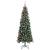 Brad de Crăciun artificial cu 300 LED Verde 86 x 86 x 210 cm GartenMobel Dekor