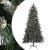 Brad de Crăciun artificial cu 300 LED Verde 96 x 96 x 240 cm GartenMobel Dekor