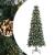 Brad de Crăciun artificial cu 300 LED Verde 96 x 96 x 240 cm GartenMobel Dekor