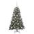 Brad de Crăciun artificial cu 150 LED Verde 68 x 68 x 120 cm GartenMobel Dekor