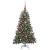 Brad de Crăciun artificial cu 150 LED Verde 68 x 68 x 120 cm GartenMobel Dekor