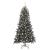 Brad de Crăciun artificial cu 300 LED Verde 114 x 114 x 210 cm GartenMobel Dekor