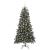 Brad de Crăciun artificial cu 300 LED Verde 114 x 114 x 210 cm GartenMobel Dekor