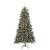Brad de Crăciun artificial cu 300 LED Verde 114 x 114 x 210 cm GartenMobel Dekor