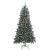 Brad de Crăciun artificial cu 300 LED Verde 114 x 114 x 210 cm GartenMobel Dekor