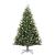 Brad artificial cu ramuri articulat, 300 LED-uri Verde 210 cm GartenMobel Dekor