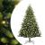 Brad de Crăciun artificial cu ramuri articulare 300 LEDs 210 cm GartenMobel Dekor