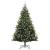 Brad Artificial Hinged de Crăciun cu 300 LED-uri Verde 240 cm GartenMobel Dekor