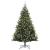 Brad Artificial Hinged de Crăciun cu 300 LED-uri Verde 240 cm GartenMobel Dekor