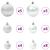 Brad de Crăciun artificial cu 150 LED Alb 53 x 53 x 120 cm GartenMobel Dekor