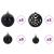 Brad de Crăciun artificial cu 150 LED Alb 63 x 63 x 150 cm GartenMobel Dekor