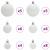 Brad de Crăciun artificial cu 150 LED Alb 63 x 63 x 150 cm GartenMobel Dekor