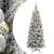 Brad de Crăciun artificial cu 150 LED Alb 63 x 63 x 150 cm GartenMobel Dekor