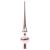 Brad de Crăciun artificial cu 300 LED Alb 73 x 73 x 180 cm GartenMobel Dekor