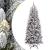 Brad de Crăciun artificial cu 300 LED Alb 78 x 78 x 210 cm GartenMobel Dekor