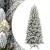 Brad de Crăciun artificial cu 300 LED Alb 93 x 93 x 240 cm GartenMobel Dekor