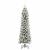 BraddeCrăciunartificial with LEDs Alb 210cm PVC GartenMobel Dekor