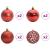 Brad de Crăciun artificial, pre-luminat, cu set de mingi 120 cm GartenMobel Dekor