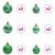 Brad Artificial Pre-light cu Set de Bile Verde 150 cm PET GartenMobel Dekor
