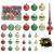 Brad Artificial Pre-light cu Set de Bile Verde 150 cm PET GartenMobel Dekor