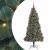 Brad artificial pre-luminat cu set de globuri Verde 180 cm PET GartenMobel Dekor