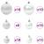 Pom de Crăciun artificial pre-luminat cu set de globuri 180 cm GartenMobel Dekor