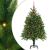 Brad de Crăciun cu 150 LED cu suport Verde 120 cm PE GartenMobel Dekor
