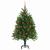 Brad de Crăciun cu 150 LED cu suport Verde 120 cm PE GartenMobel Dekor
