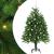 Brad de Crăciun cu 150 LED cu suport Verde 120 cm PE GartenMobel Dekor