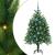Brad de Crăciun cu 150 LED cu suport Verde 120 cm PE GartenMobel Dekor