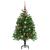 Brad de Crăciun cu 150 LED cu suport Verde 120 cm PE GartenMobel Dekor