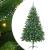 Brad de Crăciun cu 300 LED cu suport Verde 180 cm PE GartenMobel Dekor