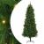 Brad de Crăciun cu 300 LED cu suport Verde 240 cm PE GartenMobel Dekor