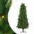 Brad de Crăciun cu 300 LED cu suport Verde 240 cm PE GartenMobel Dekor
