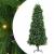 Brad de Crăciun cu 300 LED cu suport Verde 240 cm PE GartenMobel Dekor