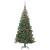 Brad de Crăciun cu 150 LED cu suport Verde 120 cm PVC GartenMobel Dekor