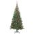 Brad de Crăciun cu 150 LED cu suport Verde 120 cm PVC GartenMobel Dekor
