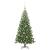 Brad de Crăciun cu 150 LED cu suport Verde 120 cm PVC GartenMobel Dekor