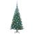 Brad de Crăciun cu 150 LED cu suport Verde 120 cm PVC GartenMobel Dekor