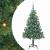 Brad de Crăciun cu 150 LED cu suport Verde 150 cm PVC GartenMobel Dekor