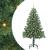 Brad de Crăciun cu 300 LED cu suport Verde 180 cm PVC GartenMobel Dekor