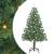 Brad de Crăciun cu 300 LED cu suport Verde 210 cm PVC GartenMobel Dekor
