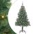 Brad de Crăciun cu 300 LED cu suport Verde 210 cm PVC GartenMobel Dekor