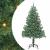 Brad de Crăciun cu 300 LED cu suport Verde 210 cm PVC GartenMobel Dekor