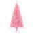 Brad de Crăciun cu 150 LED cu suport Roz 120 cm PVC GartenMobel Dekor