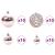 Brad de Crăciun cu 300 LED cu suport Roz 180 cm PVC GartenMobel Dekor