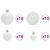 Brad de Crăciun cu 300 LED cu suport Roz 180 cm PVC GartenMobel Dekor